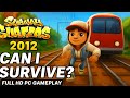 Can I Avoid the Train Hitting in Subway Surfers 2012? 🚆 | Full HD PC Gameplay