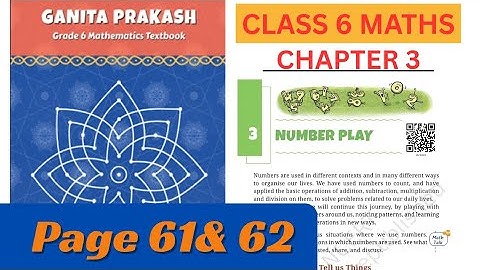 Class 6 Maths | Number play | New Ncert | Ganita Prakash | 2025-26 |