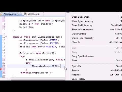 Java Game Development   5   Creating a Full Screen Display