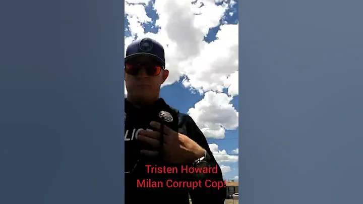 Tristen Howard admits he's a dirty cop!!