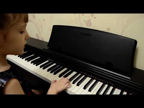 Раз морозною зимой - Л. Книппер (1 класс, фортепиано)