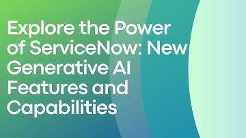 ServiceNow Generative AI: Simplifying Low-Code Development