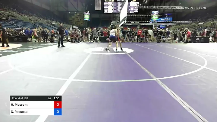 160 Lbs Round Of 128 - Hunter Moore, Nevada Vs Con...
