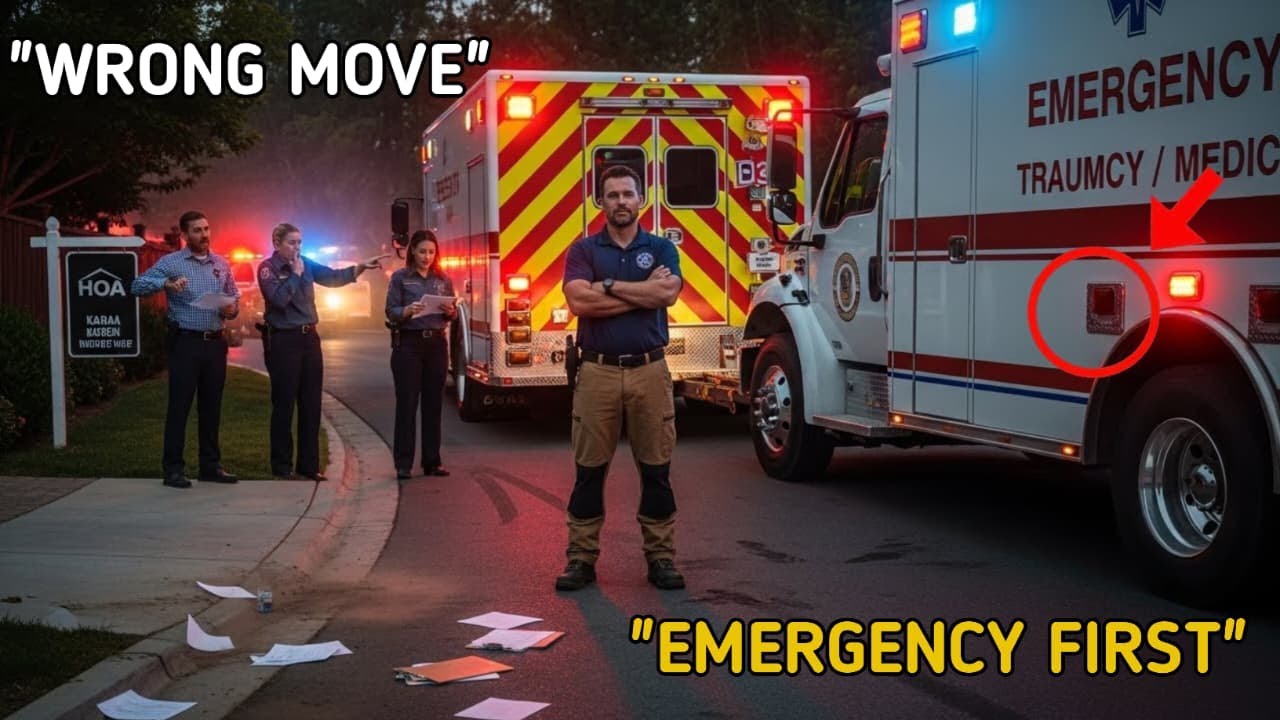 HOA Karen Towed My Truck During a Medical Emergency — It Was a Marked Trauma Vehicle