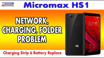 Micromax Canvas Infinity HS1, HS2, HS3, HS4  Network | Charging Problem | Fully Disassembly