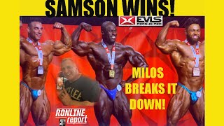 Milos Sarcev:  EVLS Prague Pro Review: How Samson Won | The Ronline Report