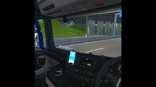 Scania 540 S: High-Speed Forest Highway Run #ScaniaPower #ForestDrive