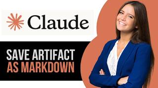 How to Save Artifact as Markdown  on Claude AI