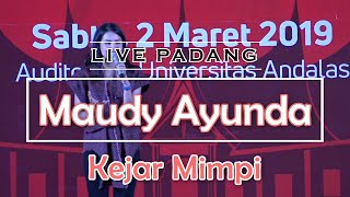 Maudy Ayunda - Kejar Mimpi (Acoustic) Live Padang