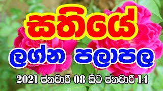 Weekly Horoscope 08th January to 14th  January, 2020 | Sathiye Lagna Palapala | Horoscope Sri Lanka