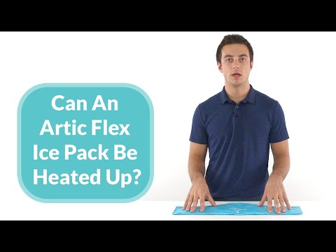 Peut-on chauffer une poche de glace Arctic Flex ?