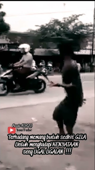 Story WA orang gila joget heboh // joget santai // versi Aku bukan jodohnya