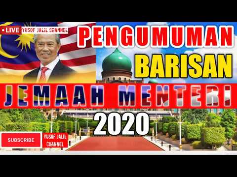 Senarai Jemaah Menteri Kabinet Malaysia 2020 - CTT 
