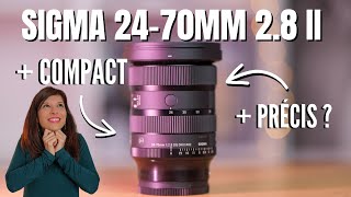 SIGMA 24-70mm f2.8 DG DN II Art - Test & Avis : FAUT-IL ACHETER ce zoom standard f2.8 ?