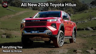 All-New 2026 Toyota Hilux – Everything You Need to Know! Full Breakdown