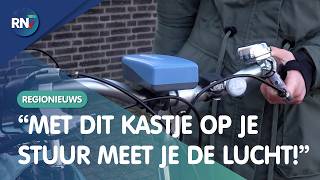 Scholieren meten Nijmeegse luchtkwaliteit met ‘snuffelfiets’  ||  RN7 REGIONIEUWS