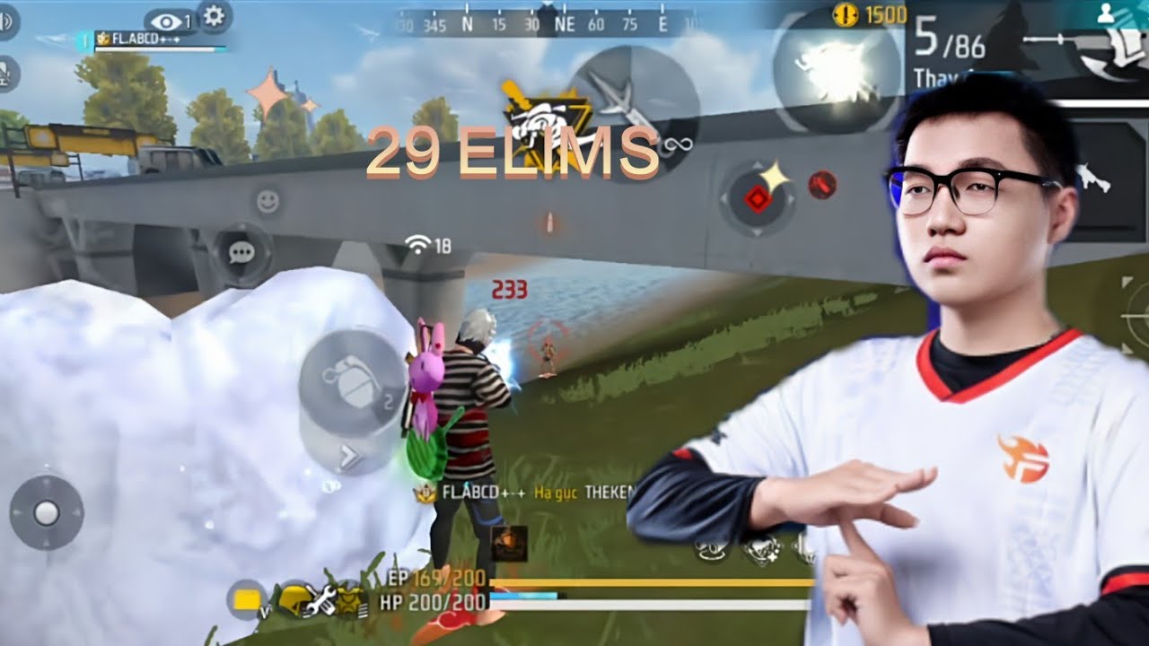 Rusher Flash.ABCD - 29 Elimination | TROGON×AC80 Comback #flash #ffwssea2025#freefire