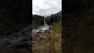 Folaldafoss waterfall, Iceland&#39;s hidden gem