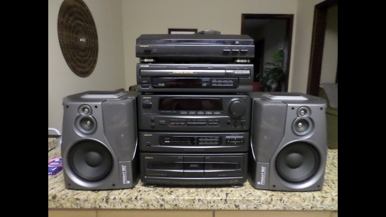 ミュージック SuG  ARCHIVES AIWA Z-890M tocando com as caixas do NSX S52. - YouTube