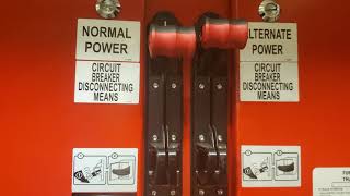 DO THIS 1st TO SHUT OFF Sprinkler Fire Pump Breakers