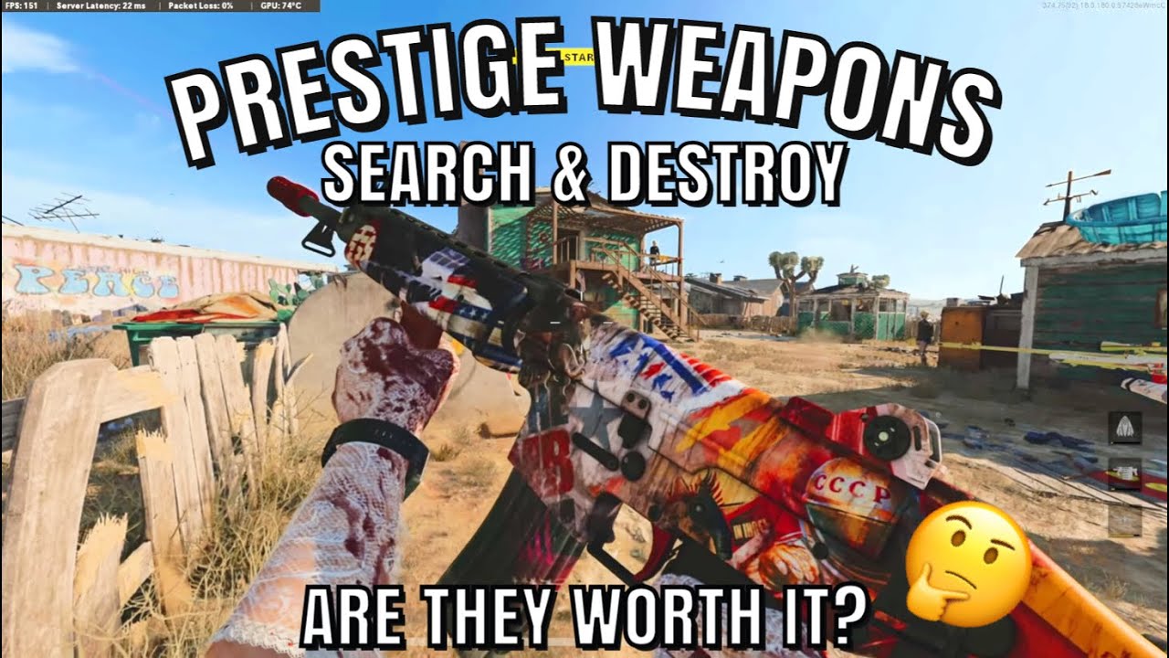 These Prestige Weapons aint no joke in S&D... | Call of Duty Black Ops Cold War