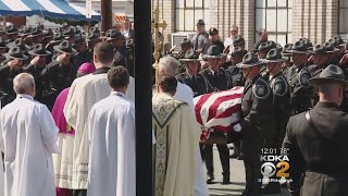 Funeral Services Held For State Trooper Killed In Crash