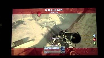 amazing mw2 quick scope and throwing knife montage