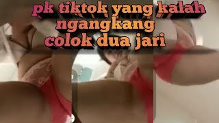 tiktok pk yang kalah ngangkang sape keliatan