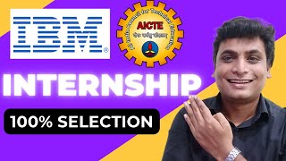 100% Selection ! Ibm April Internship For Students Freshers | Work From Home Internship Online