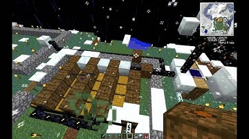 Feed the Beast,Minecraft modpack.Episode 4 Setting up power storage.. and Calculating route to china