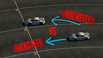 UNDERSTEER VS OVERSTEER | How throttle affects steering