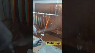 Metal Jig Painting bassfishinglures fishing lure handmaking metaljig
