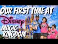 WE'RE AT DISNEY WORLD‼️ | OUR FAMILY'S 👨‍👩‍👧‍👧  FIRST TIME EVER AT MAGIC KINGDOM 🏰