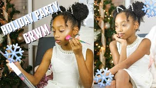 HOLIDAY PARTY GET READY WITH ME | TWEEN HOLIDAY MAKEUP HOLIDAY PARTY GET READY WITH ME | TWEEN HOLIDAY MAKEUP