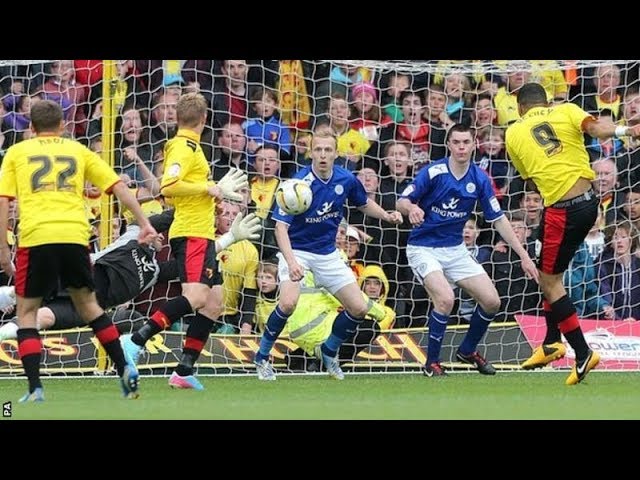 Watford Leicester 3 1 Final Two Minutes Penalty Goal Youtube