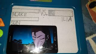 Blake And Sun Vs. Ilia Amitola Chase And Fight With Healthbars Rwby Volume 4