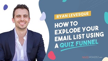 QUIZ FUNNELS For Rapid Lead Generation with Ryan Levesque (1200 Email Subscribers Per Day)