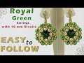 Handmade jewelry - How to bezel a 18mm Swarovski rivoli