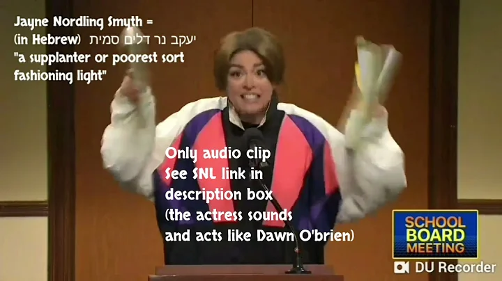 SNL Mocking Saints of God in the Last Days? Dawn O...