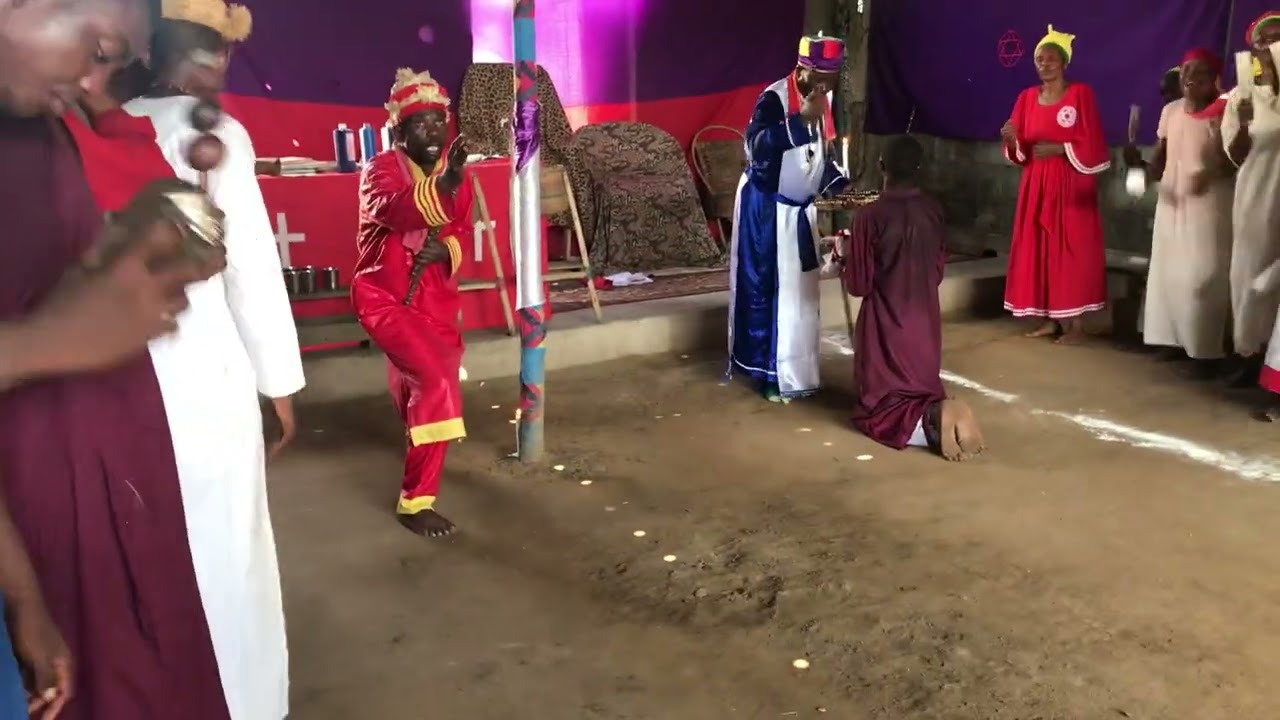 Consécration au temple mayeko 