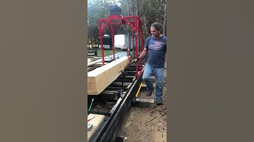 Log turner for Hud-son bandsaw