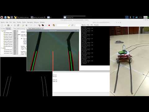 Omni robot detect lane