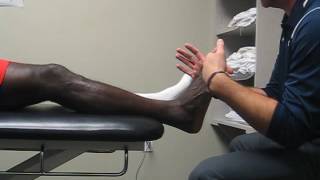 Ankle Manual Resisted PNF pattern