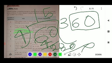 class 5    chapter 3 factors and multiples    Divisibility Rules