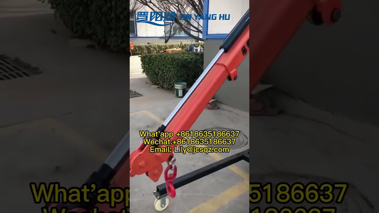 JIN YANG HU The Effect And Use Of Mini Electric Lifting Crane For Moving Heavy Objects