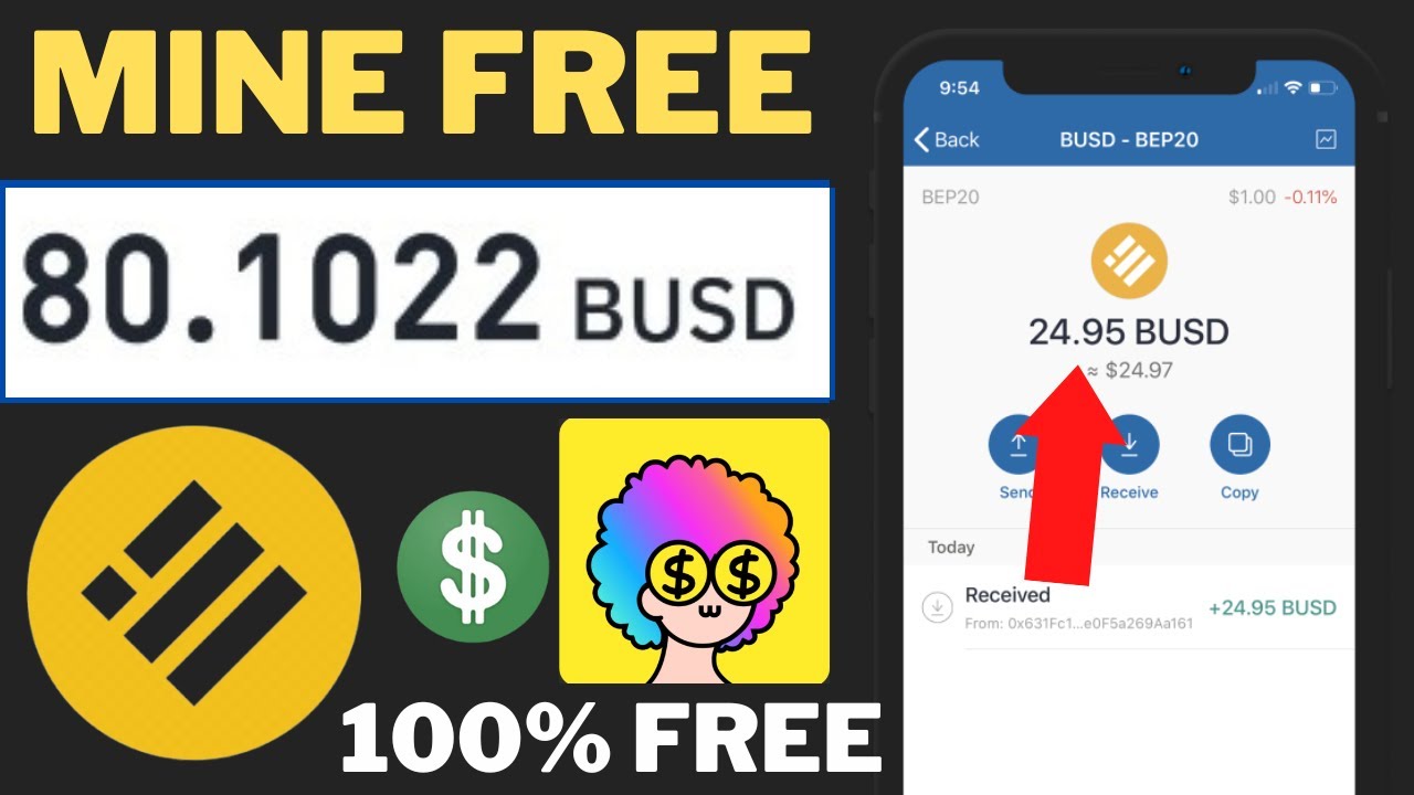 New Free BUSD Mining App || Binance BUSD Coin Free || busd Free Mining || Wildcash app live Withdraw