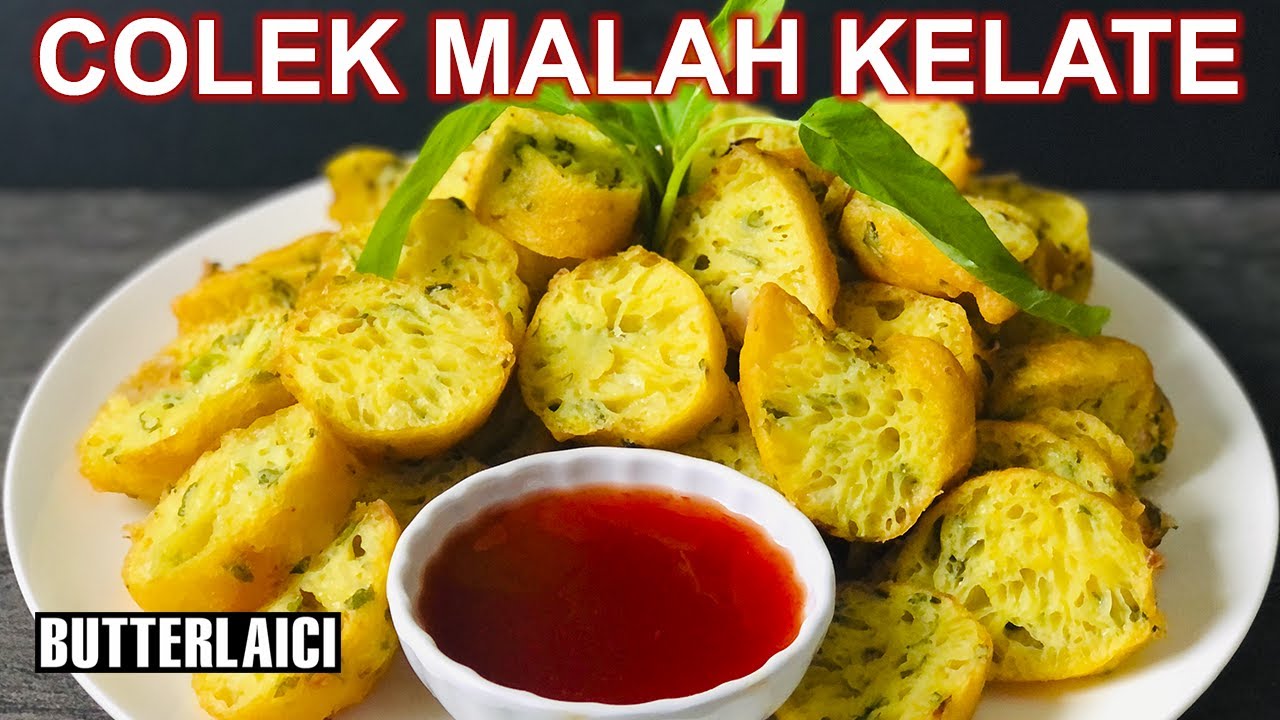 Resepi Mudah Colek Malah Kelate Cucur Udang Serta Sos Pencicah Popular Di Kelantan Youtube