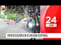 Persecución: adolescentes se enfrentaron a balazos con carabineros | 24 Horas TVN Chile