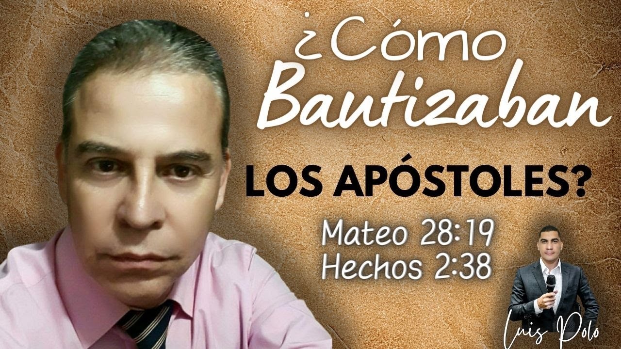 DEBATE : ¿Cómo bautizaban los apóstoles? TRINIDAD VS UNICIDAD - Luis Polo - Guido Rojas