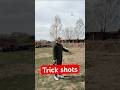 Trick shots #trickshots #shorts #pewpew
